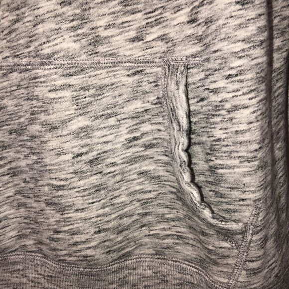Hollister S LA Gray Silver Hooded Sweatshirt - Picture 9 of 11
